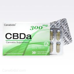 Canabidol CBDa Capsules 300mg