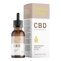 500mg Pure CBD Extract in MCT Oil – 0% THC